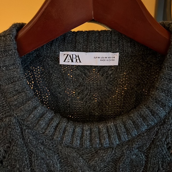 ZARA Cable Knit Sweater - Picture 5 of 7